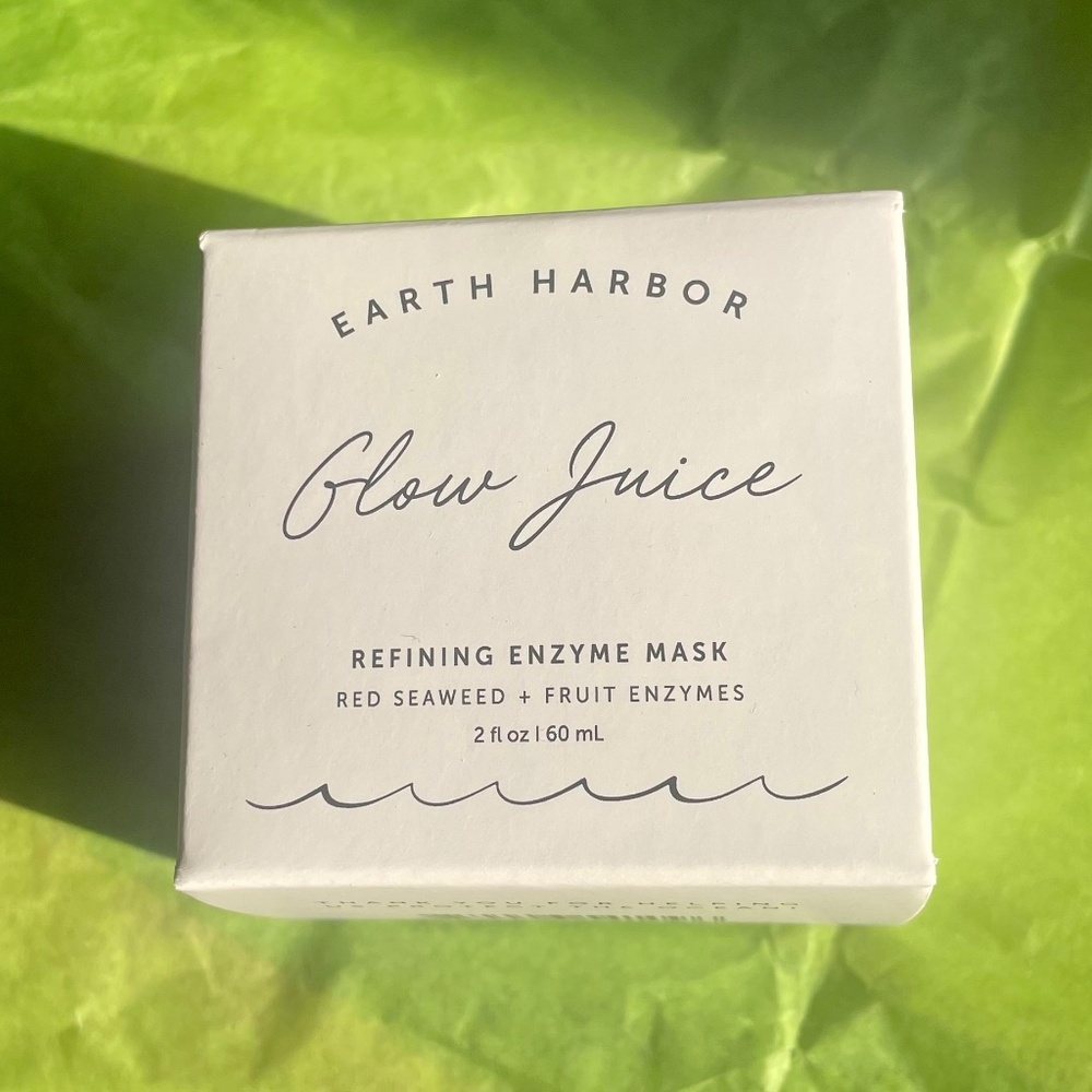 Gel Mask—Earth Harbor Glow Juice Refining Enzyme  2 Fl. Oz.